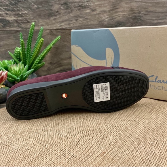 NIB Clarks Un Darcey Ease Slip On Ballet Flats - Picture 8 of 12